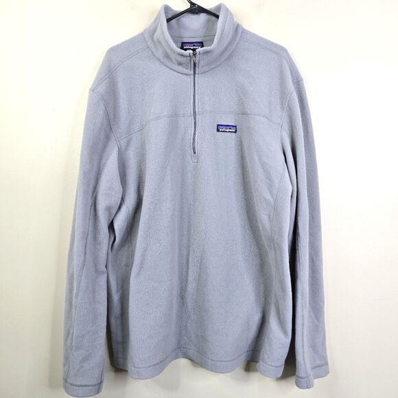 Patagonia Mens Long Sleeve 1/4 Zip Regular Fit Pullover Fleece XXL - Picture 1 of 6